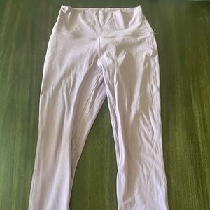 LULULEMON Lavendar Tight Leggings 8